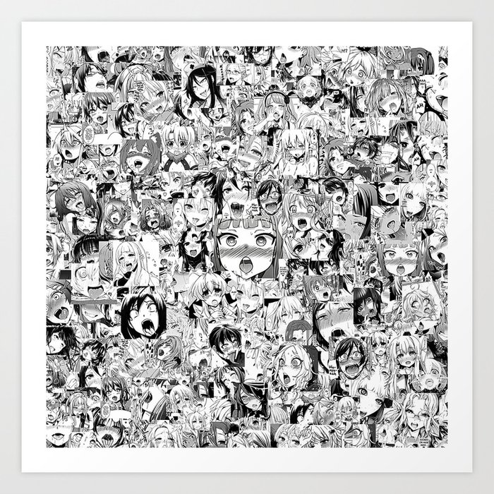 Ahegao Classic Art Print By Dima V Society6 My account is famous because of this book. ahegao classic art print by dima v