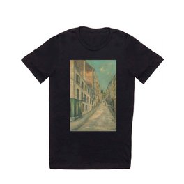 Maurice Utrillo - Street In Paris (1914) T Shirt