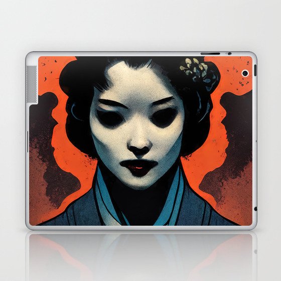 The Ancient Spirit of the Geisha Laptop & iPad Skin