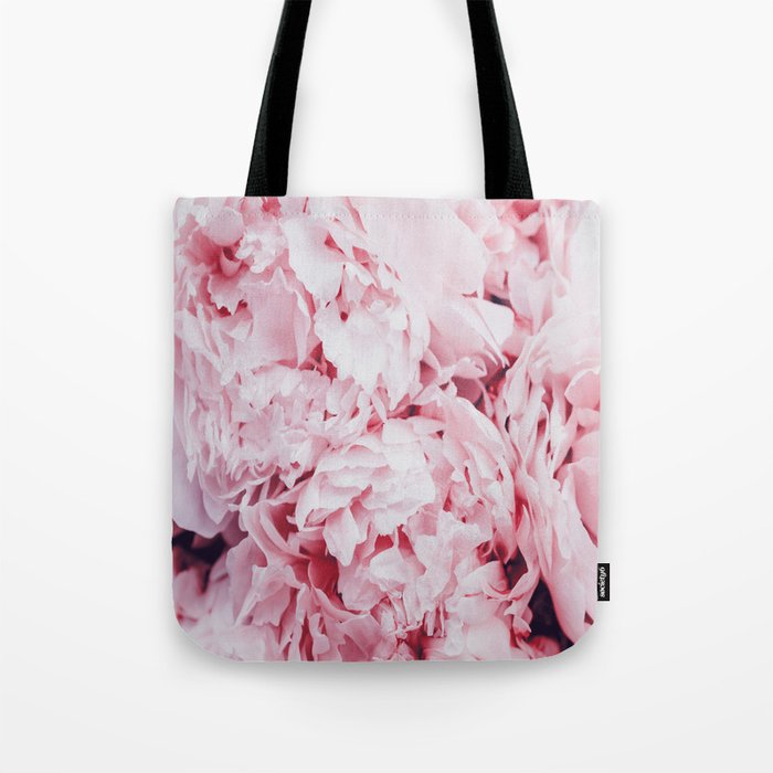 Peony rose Tote Bag