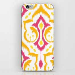 Ikat Damask - Berry Brights iPhone Skin