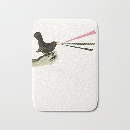 Bird in the Hand Bath Mat