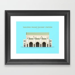 Tanjong Pagar Railway Station, Singapore [Building Singapore] Framed Art Print