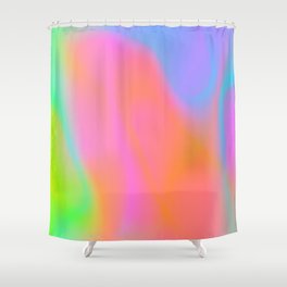 Neon Colors Shower Curtain