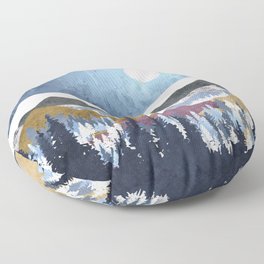 Blueberry Sky Floor Pillow