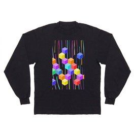 Abstract Stroke of Life (D196) Long Sleeve T-shirt