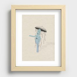 Raining oTo Recessed Framed Print
