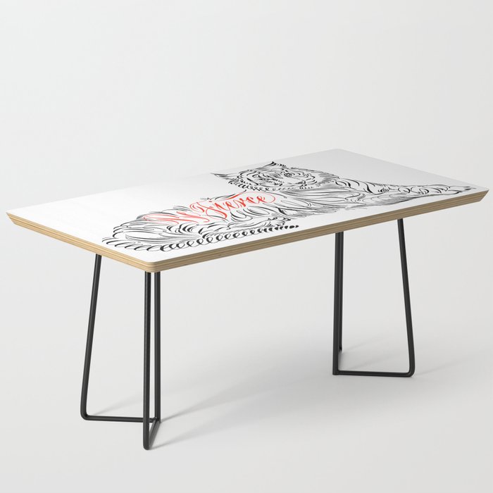 Be Fierce Coffee Table