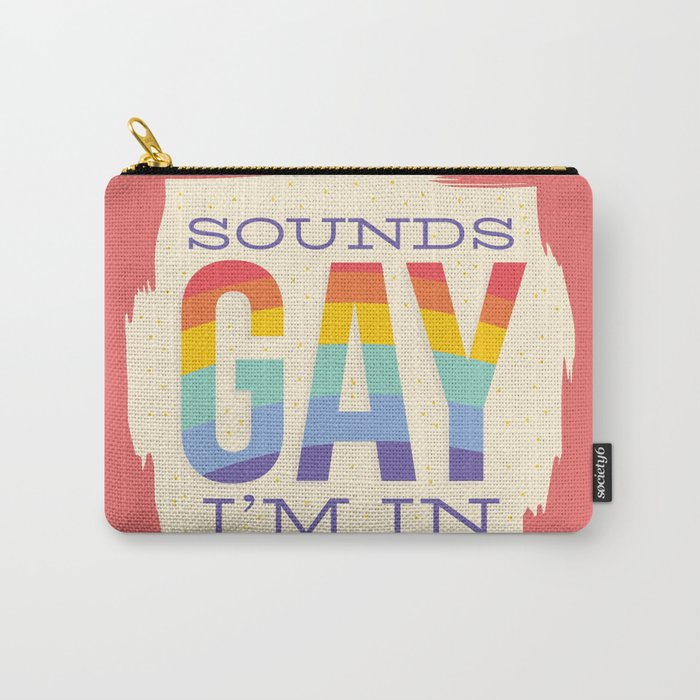 Gay Pride V3 Carry-All Pouch