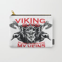 Viking blood Carry-All Pouch | Thor, Graphicdesign, Norserunes, Valhalla, Celticknot, Vikings, Celticknots, Ragnarok, Viking, Vikingaxes 