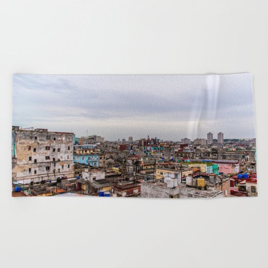 Ciudad de La Habana Beach Towel
