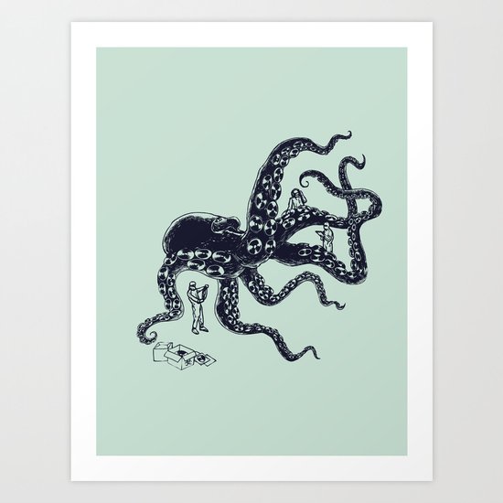 Experimental Music Art Print