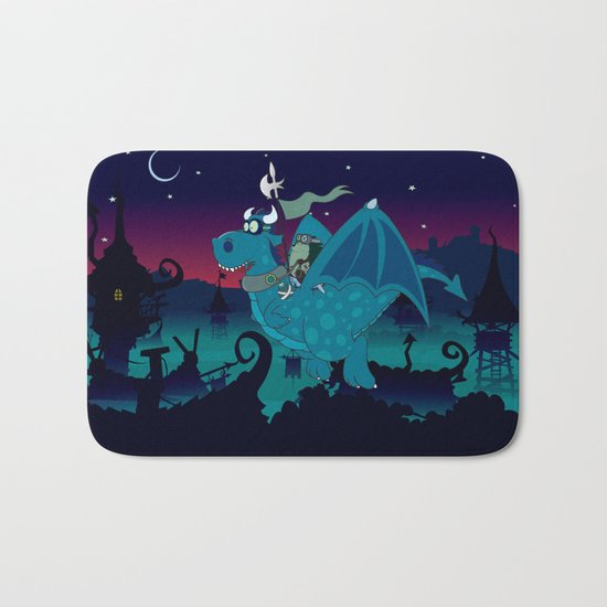 Night watch Bath Mat