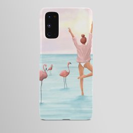 Big Flamingo Android Case
