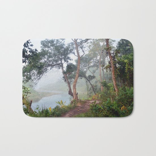 Jungle in Royal Chitwan National Park, Nepal. Bath Mat