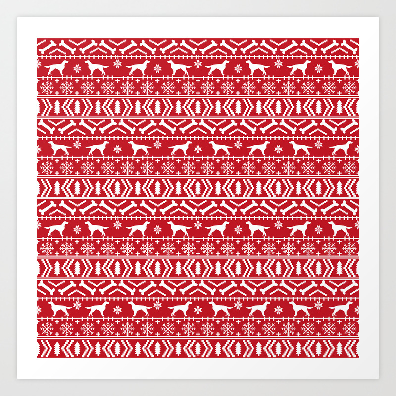 fair isle holiday sweater