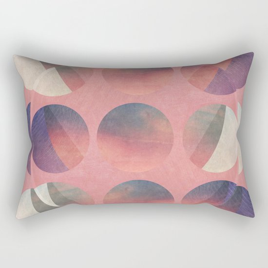 Abstracted Rectangular Pillow