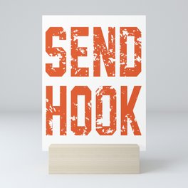 send hook Mini Art Print