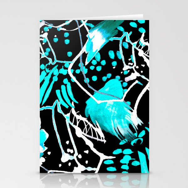 Electrical Spots in Black! Stationery Cards