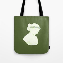 sappho with a crown of violets Tote Bag