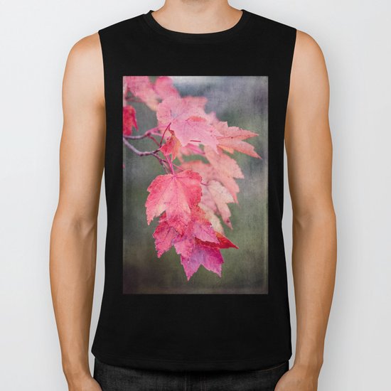 fall cascade Biker Tank