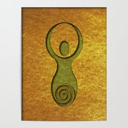 The Spiral Goddess Poster