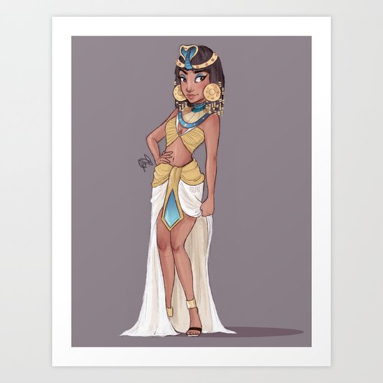Cleopatra Art Print