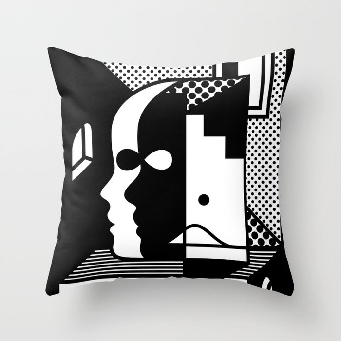 Stairs To The Attic Throw Pillow