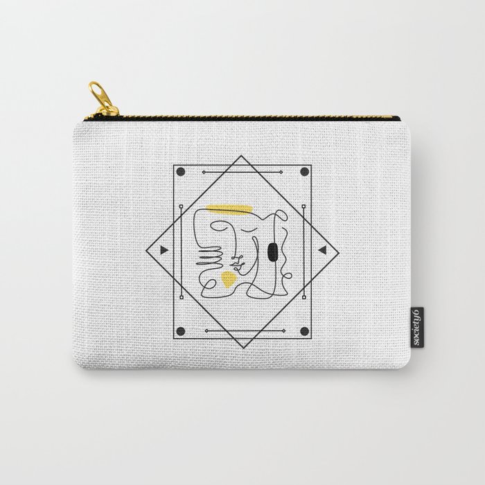 Minimalist Drawing Art Carry-All Pouch
