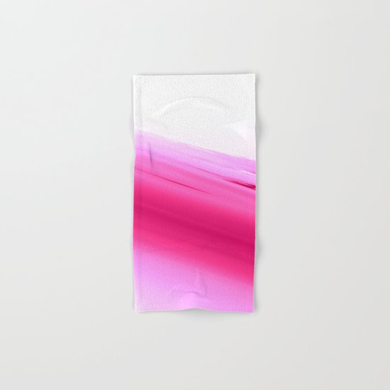 Pink Ombre Hand & Bath Towel