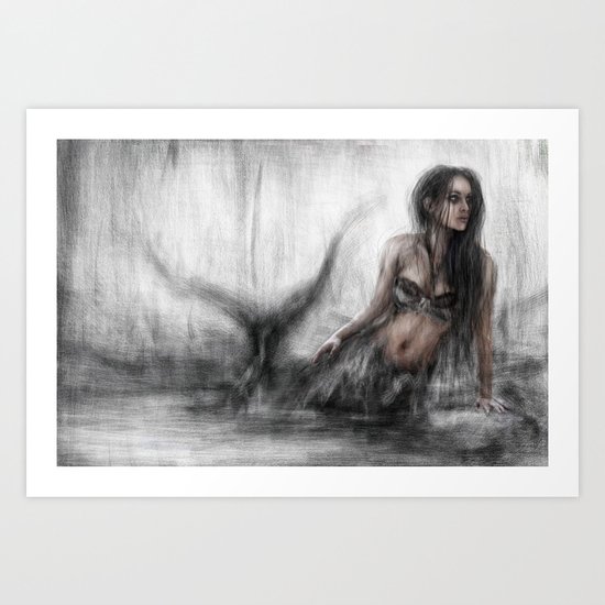 Mermaid Art Print