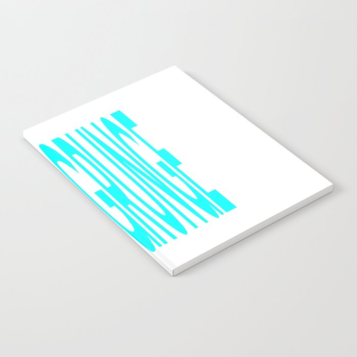 BUBBLEGRUNGE TURQUOISE Notebook