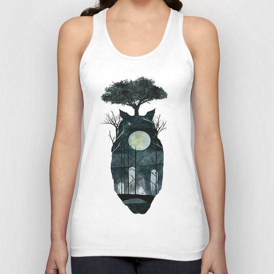 March of the Forest Spirits Unisex Tank Top