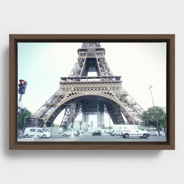 Eiffel Tower. France  Framed Canvas