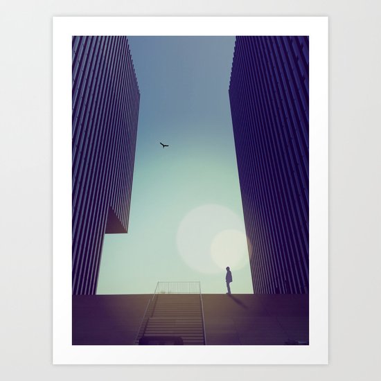 uRban Light plaY Art Print