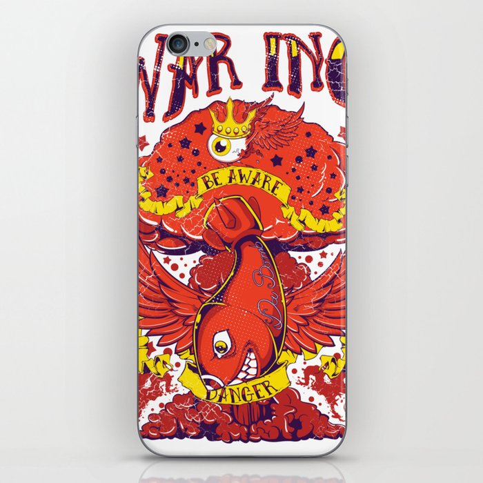Missile with Wings iPhone Skin