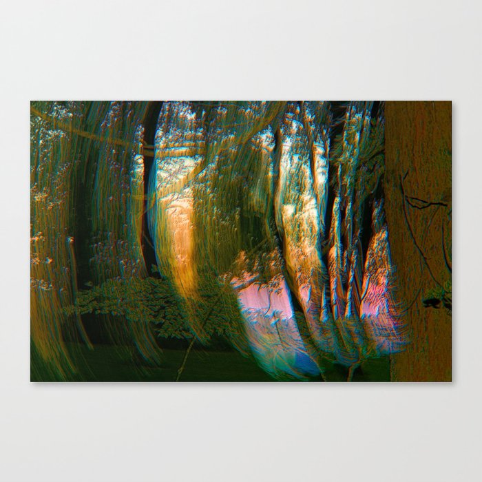 Trippy Trees Canvas Print