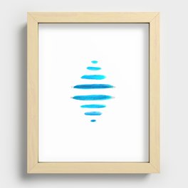Wave-Particle Duality Recessed Framed Print