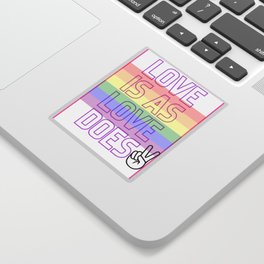 Pride Love  Sticker