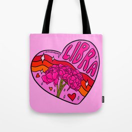 Libra Valentine Tote Bag