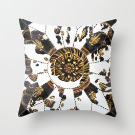 Cowhide and Ornaments (viii 2021) Throw Pillow