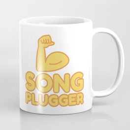 SONG PLUGGER - funny job gift Coffee Mug | Graphicdesign, Songplugger 
