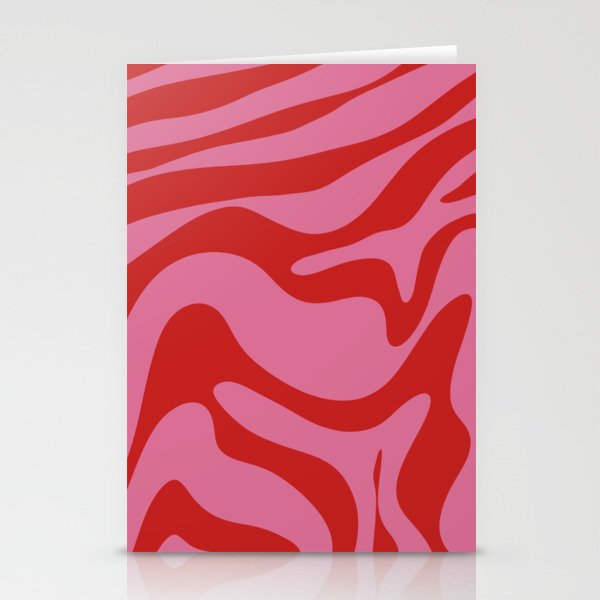 29 Abstract Liquid Swirly Shapes 220802 Valourine Digital Design  Stationery Cards