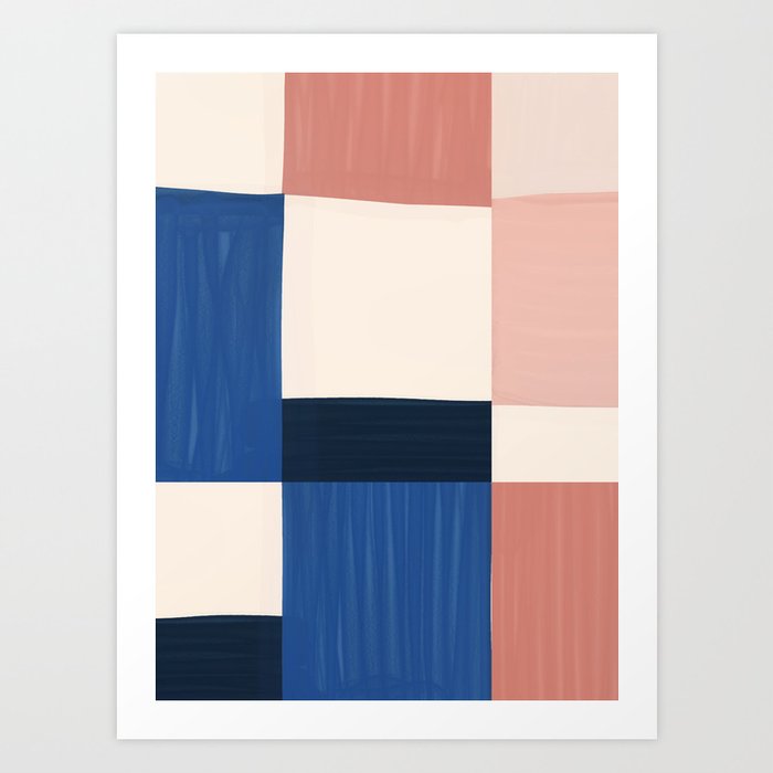 Minimalist Abstract 84 Art Print