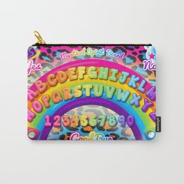 1997 Neon Rainbow Spirit Board Carry-All Pouch