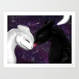 Night Fury Art Prints For Any Decor Style Society6