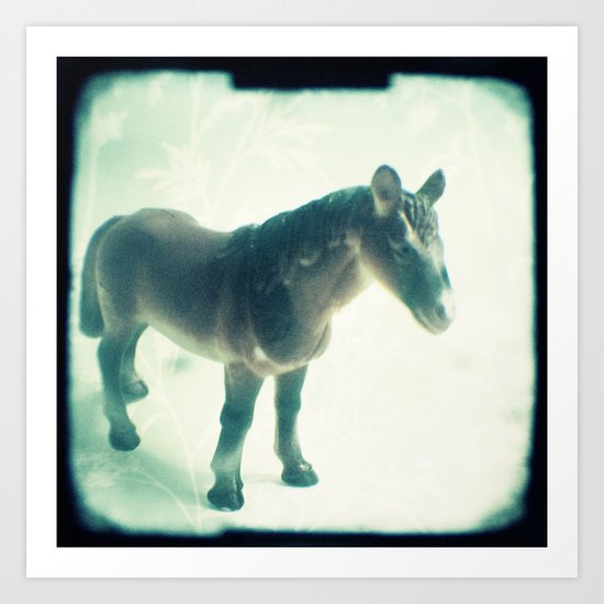 Little horse Art Print