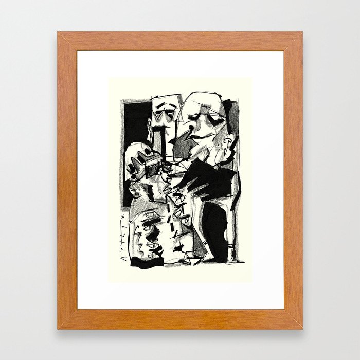 Chapter One Never Talk With Strangers Framed Art Print By