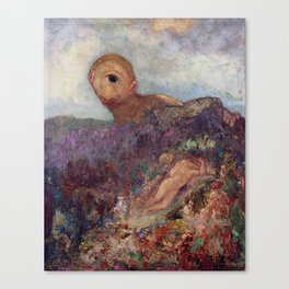 Odilon Redon - The Cyclops Le Cyclope Canvas Print