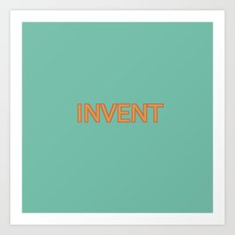 Inspa 8: Invent Art Print